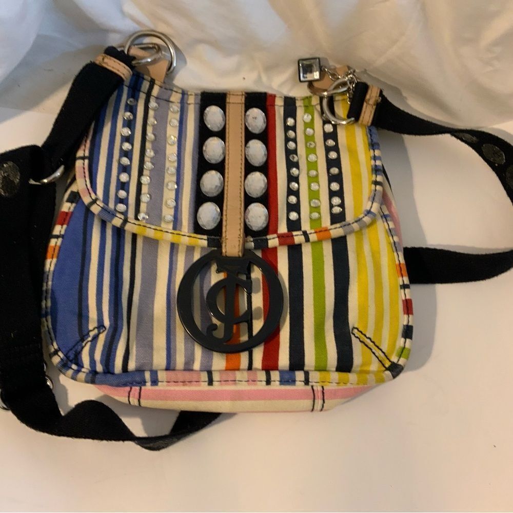 Juicy Couture Crossbody Bag / Used / Multicolor / Vintage.